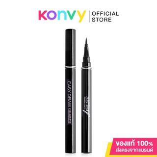 Ashley Easy Draw Eyeliner Pen 1.2ml อายไลเนอร์สูตรกันน้ำ ติดทน.