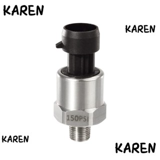 Karen เซนเซอร์วัดความดันอากาศ สเตนเลส 1/8 นิ้ว -27 NPT 150 Psi ความแม่นยําสูง