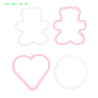 Greatshore แม่พิมพ์ตัดคุกกี้ บิสกิต รูปการ์ตูนสัตว์ แฮนด์เมด DIY 6 ชิ้น