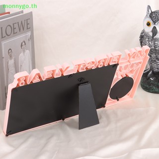 Monnygo กรอบรูปบันทึกการเจริญเติบโตของเด็กทารก 12 เดือน TH