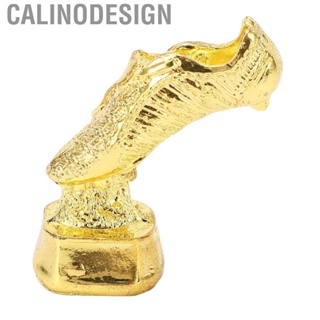 Calinodesign Golden Boot Trophy Ornament  Memorable Gift Award Decoration Highly Reproducible Souvenir Environmentally Friendly for Table