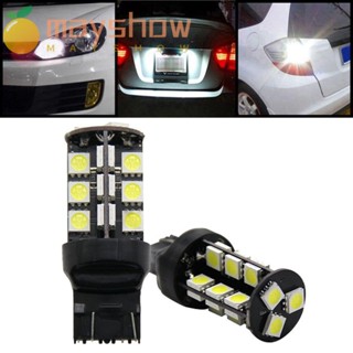 Mayshow ไฟเบรก ไฟเลี้ยว LED 5050 27SMD 1156 1157 สําหรับรถยนต์ 2 ชิ้น ต่อชุด