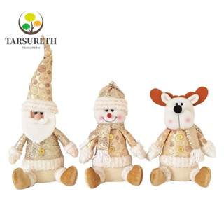 Tarsureth จี้ตุ๊กตามนุษย์หิมะ ซานตาคลอส คริสต์มาส สําหรับแขวนตกแต่งบ้าน เทศกาลคริสต์มาส