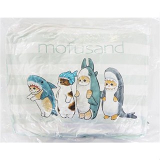 [ส่งจากญี่ปุ่น] mofusand square cushion -a lot of shark cats- Goods L05367621