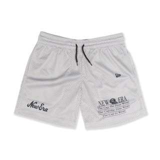 NEW ERA กางเกงรุ่น MESH SWIM SHORTS GRAY