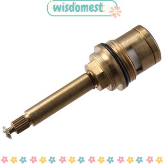 Wisdomest วาล์วก๊อกน้ําเซรามิก ทองเหลือง 20 ซี่ ตลับทองเหลือง G3/4 นิ้ว