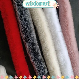 Wisdomest ริบบิ้นขนฟู ผ้าพันคอ ริบบิ้นตัดแต่ง เย็บผ้า 100 ซม.