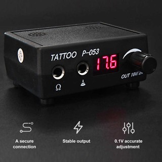 พาวเวอร์ซัพพลาย หน้าจอดิจิตอล LCD ขนาดเล็ก สีดํา สําหรับเครื…