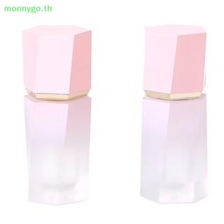 Monnygo หลอดพลาสติกเปล่า 7 มล. ไล่โทนสีชมพู สําหรับใส่ลิปกลอส เครื่องสําอาง DIY TH