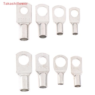 (Takashiflower) ชุดหางปลาเชื่อมต่อสายไฟ ทองแดง 4-25 มม. 10 ชิ้น