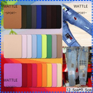 Wattle แผ่นแพทช์สติกเกอร์รีดติดเสื้อผ้า DIY มีกาวในตัว