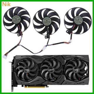 บาเซล T129215Su พัดลมระบายความร้อนการ์ดจอ 12V 0 5A 88 มม. สําหรับ RX5700 RX5700 XT 8GB