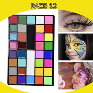 [Raze12] หน้ากากคอสเพลย์ 36 ช่อง พร้อมแปรง สําหรับเทศกาลดนตรี