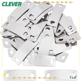 Clever ตัวปั้มโลหะสเตนเลส ทรงสี่เหลี่ยมผืนผ้า สีเงิน สําหรับทําเครื่องประดับ แฮนด์เมด