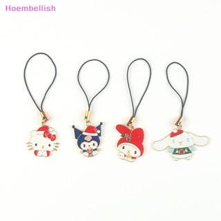 Hoe&gt; Kawaii Sanrio Kuromi สายคล้องโทรศัพท์มือถือ จี้ตุ๊กตา My Melody Cinnamoroll สวยงาม สําหรับเด็กผู้หญิง