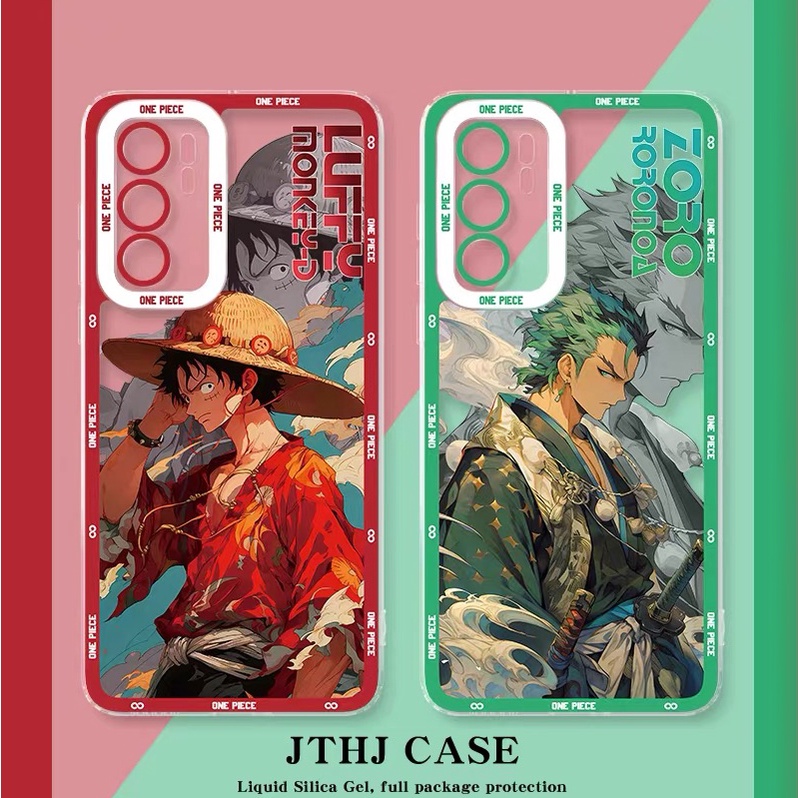 เคสโทรศัพท์มือถือแบบนิ่ม ใส ลายการ์ตูนวันพีซน่ารัก สําหรับ case samsung Galaxy A24 A14 A33 A73 A34 A54 A70 A22 Note 9 10 Plus 20 S9 S10 S23 S24 S20 FE S21 S22 Ultra 5G