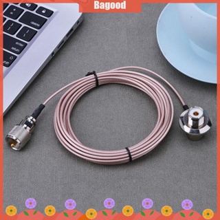 ♪Bagood♪พร้อมส่ง สายเคเบิลโคแอกเชียล 5 เมตร อุปกรณ์เสริม สําหรับเสาอากาศวิทยุรถยนต์