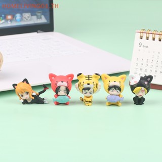 Onehome ฟิกเกอร์ One Piece Cos Cat Dog Monkey D. การ์ตูนลูฟี่ นามิ ทราฟัลการ์ D. ตุ๊กตาน้ํา TH