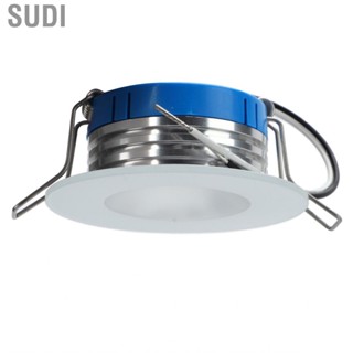 Sudi Ceiling Panel Light IP66  Warm White 2.8 in 3000K Interior Lamp for Toilet Yacht