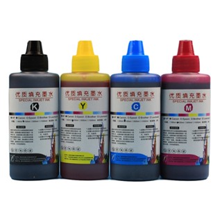 ชุดหมึกเติม 100 มล. 4 สี สําหรับ Canon PG-245