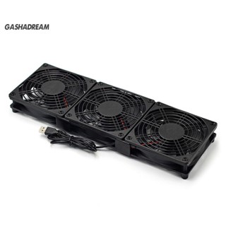 Gashadream พัดลมเราเตอร์ 5v Usb 360 มม. X 120 มม. สําหรับแล็ปท็อป