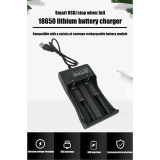 รางชาร์จถ่า รางชาร์จถ่าน 4 Slots 3.7v USB Charger อิสระชาร์จแบบพกพา ตัดไฟเอง รองรับถ่าน 18650 26650 10440 14500 16340