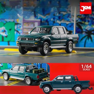 Jkm 1/64 Toyota Hilux Off-road ยานพาหนะ Diecast รถของเล่นสําหรับเด็กผู้ชาย ของขวัญวันเกิด ของเล่นเด็ก รถสะสม