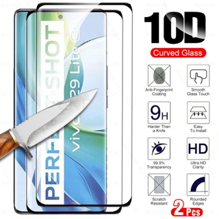 2Pcs Curved Glass For Vivo V29 Lite 5G Tempered Glass VivoV29 Light V29e V 29 E V29Lite 6.78 Screen Protector Protective Film