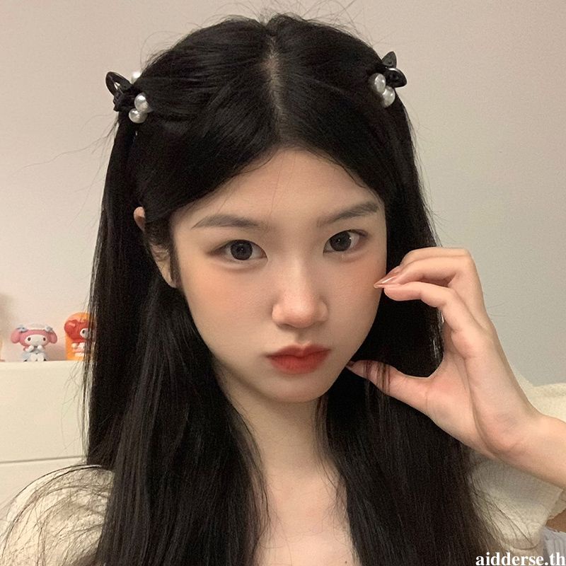เวอร์ชั่นเกาหลี ย้อนยุค ดอกคามิเลีย เครื่องประดับผม ผู้หญิง หรูหรา เบา ขนาดเล็ก ระดับไฮเอนด์ ฉลาม คลิป -
