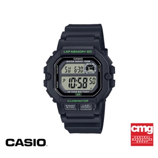 CASIO นาฬิกาข้อมือ CASIO รุ่น WS-1400H-1AVDF วัสดุเรซิ่น สีดำ
