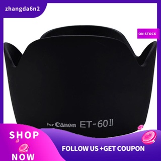 【พร้อมส่ง】เลนส์ฮู้ด Et-60ii ลายดอกไม้ สําหรับ Canon EF 75-300MM F/4-5.6