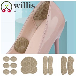 Willis แผ่นสติกเกอร์ ติดส้นเท้า บรรเทาอาการปวด ปรับขนาดได้ กันสึกหรอ สําหรับผู้หญิง