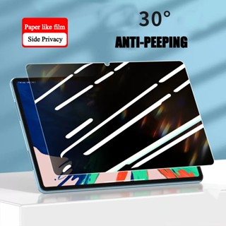 ฟิล์มกระดาษกรองแสง ป้องกันการแอบมอง สําหรับ Samsung Galaxy Tab S9 11 S9 Plus 12.4 2023 S6 Lite 10.4 S7 Plus S7 FE S8 Plus A8 A7 Lite (ไม่ใช่กระจก)