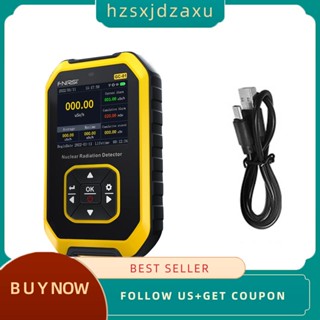 【hzsxjdzaxu】FNIRSI เครื่องตรวจจับรังสีนิวเคลียร์ ABS GC01 1 ชุด