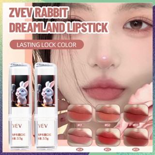 Zvev Rabbit Dream Paradise ลิปสติก ลิปกลอส เนื้อแมตต์ กันน้ํา ติดทนนาน