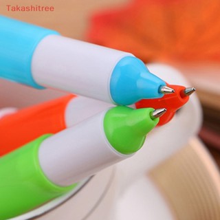 (Takashitree) ปากกาฟิลเลอร์ ลายการ์ตูน 6 สี ยืดหดได้ ของขวัญวันเกิด สําหรับแขก ปาร์ตี้ 10 ชิ้น