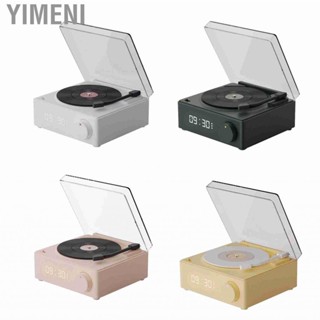 Yimeni Disc Alarm Clock Speaker  HiFi  for Office