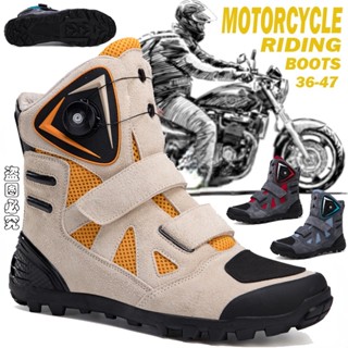 รองเท้าขี่รถจักรยานยนต์ผู้ชายผู้หญิงข้ามประเทศรถจักรยานยนต์ร…