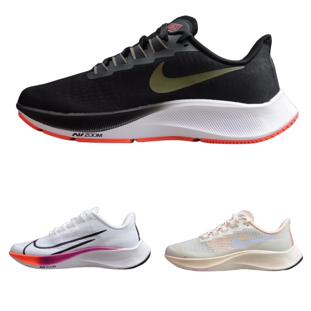 Air Zoom Pegasus 37 รองเท้าผ้าใบลําลอง สําหรับผู้ชาย ผู้หญิง เหมาะกับการวิ่ง เล่นกีฬา BQ9647-102 EDDW