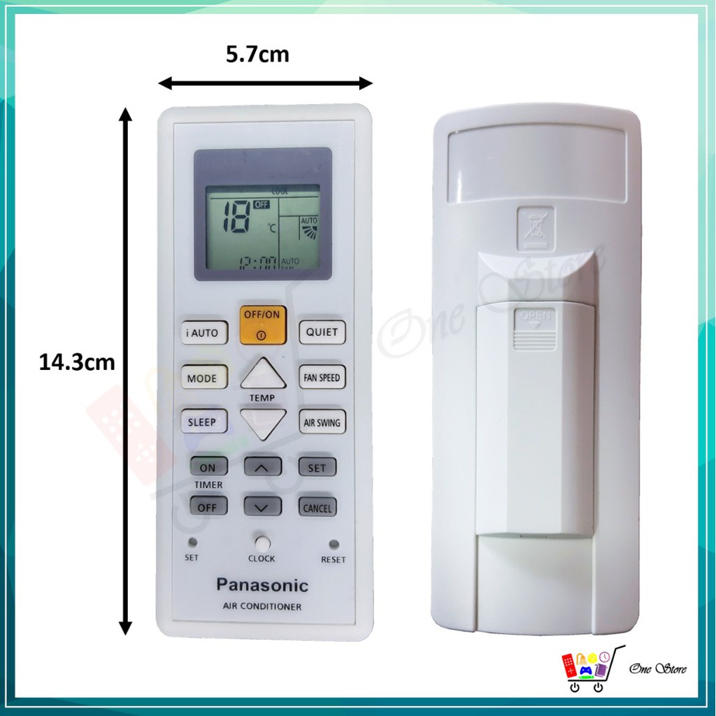 [คลังสินค้าพร้อม] ทดแทนสําหรับรีโมทคอนโทรลเครื่องปรับอากาศ PANASONIC PN-248