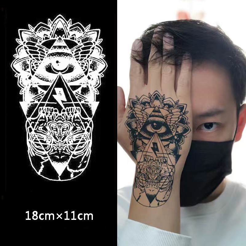 【COCO Magic tattoo】สติกเกอร์รอยสักชั่วคราว กึ่งถาวร กันน้ํา ติดทนนาน 15 วัน 18 ซม.*11 ซม.