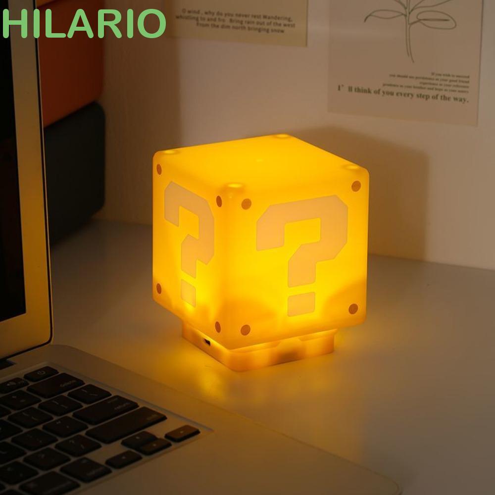 Hilario โคมไฟตั้งโต๊ะ ชาร์จ USB ลายอิฐ สําหรับห้องนอน