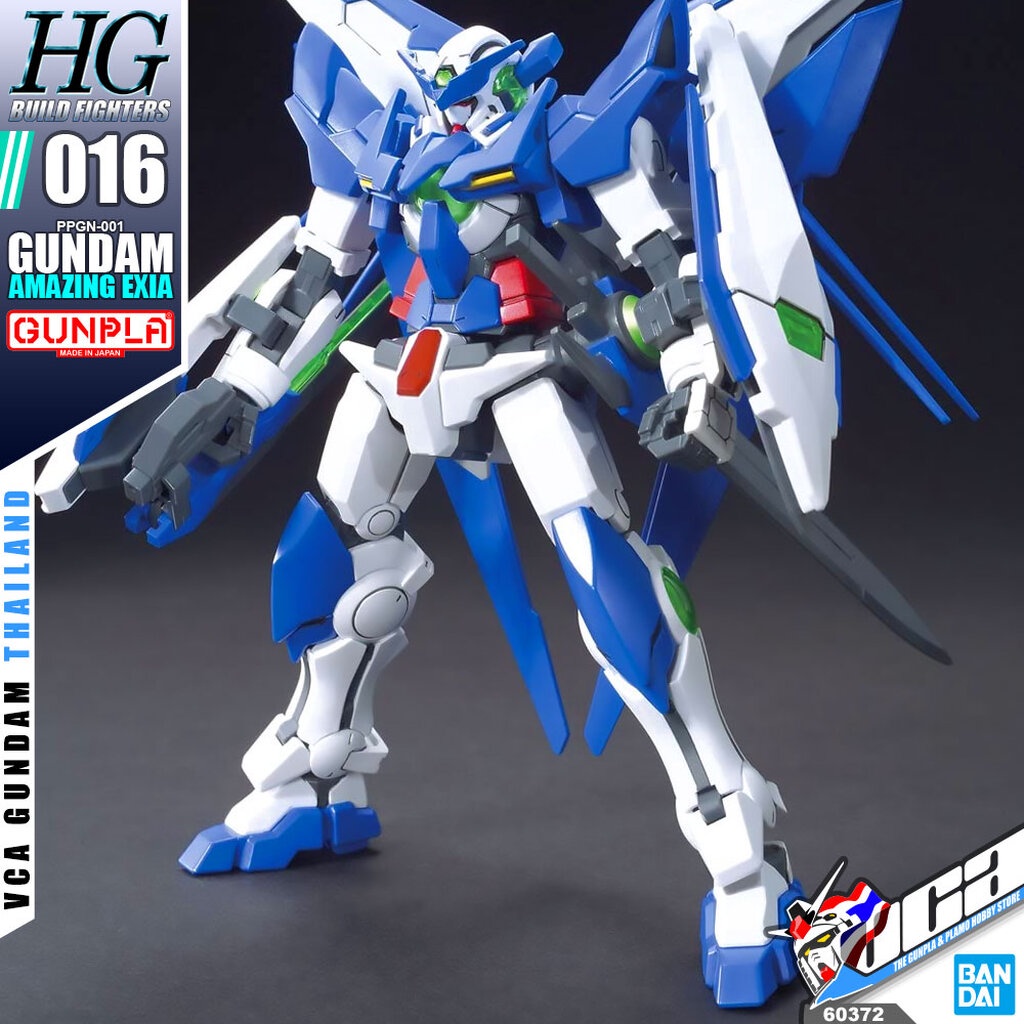BANDAI ♦️ GUNPLA HIGH GRADE HG 1/144 GUNDAM AMAZING EXIA ประกอบ หุ่นยนต์ โมเดล กันดั้ม กันพลา ของเล่