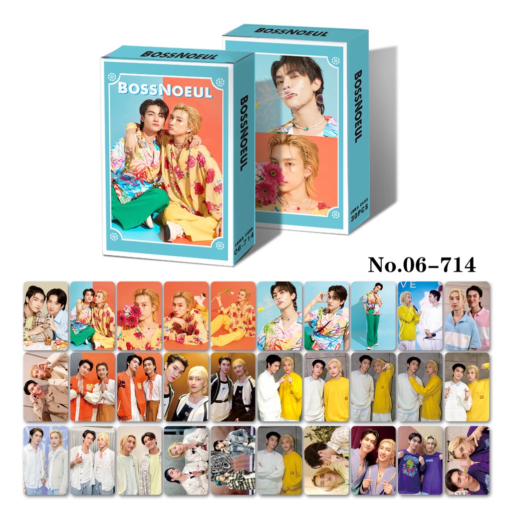 Bossnoeul PerthChimon FORCEBOOK ZEENUNEW โฟโต้การ์ด โลโม่การ์ด 30 ชิ้น / กล่อง