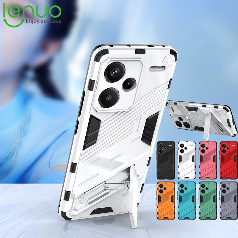 เคสโทรศัพท์มือถือแบบแข็ง กันกระแทก พร้อมขาตั้ง สําหรับ Xiaomi Redmi Note 13 Pro Plus 13Pro+ 5G 4G