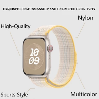 สายนาฬิกาข้อมือไนล่อน สําหรับ iWatch Ultra2 49 มม. iWatch Series Ultra2 9 8 7 se 6 5 4 45/41/44/42/38 มม. 40 มม.