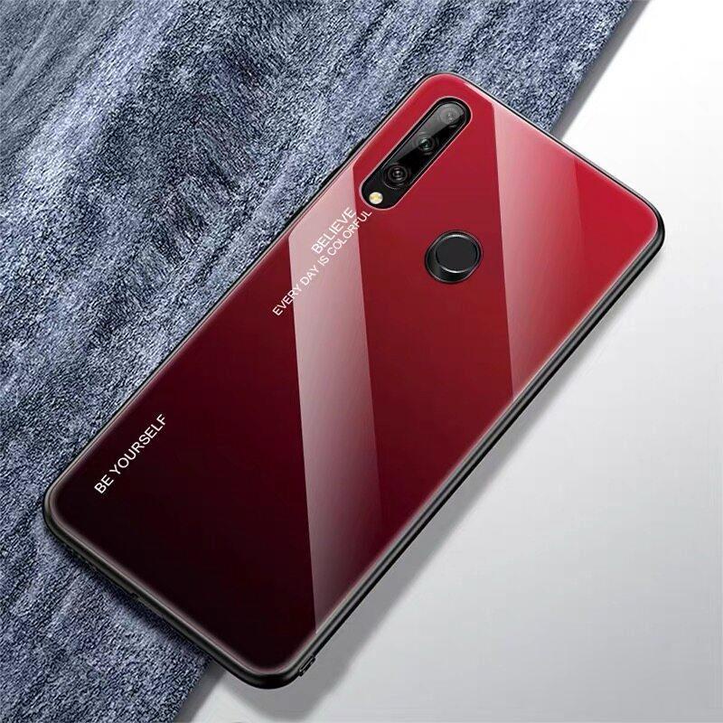 เคส Huawei P30 Lite สำหรับหัวเว่ย กระจกสองสี กันกระแทก TPU Case