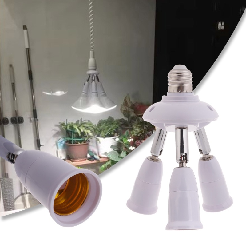 MIS สะดวก 2 3 4 5 in 1 E27 ถึง E27 ฐาน Extender หลอดไฟซ็อกเก็ตอะแดปเตอร์