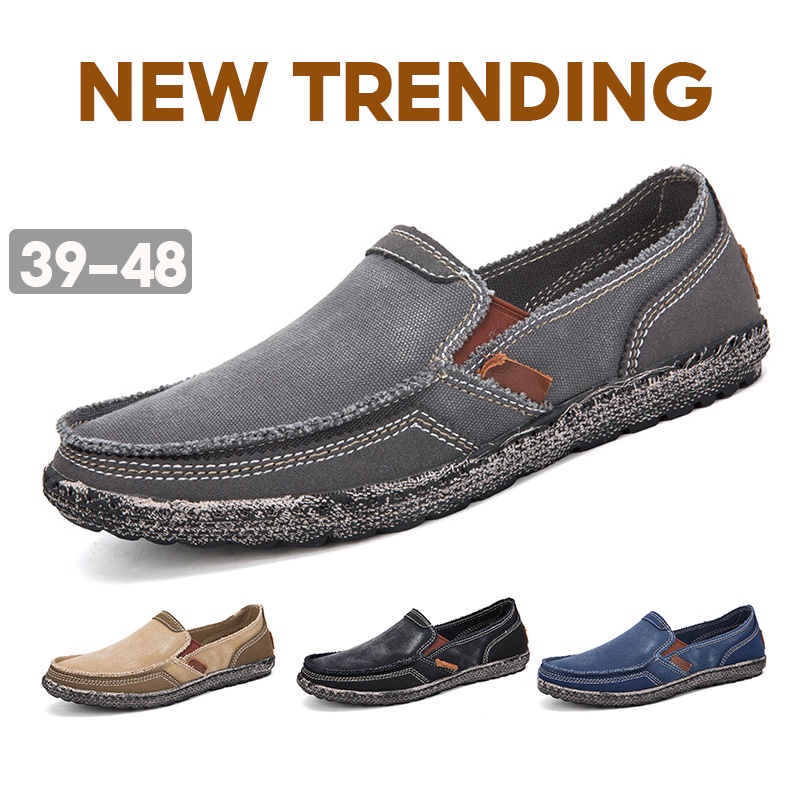 Hey Dude Classic Dude รองเท้าผ้าใบลําลอง สําหรับผู้ชาย ไซซ์ 39-48