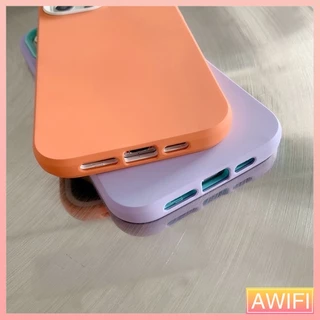 🔥AWIFI🔥เคสประกบสีพื้นมาใหม่ สำหรับรุ่น 15 15 PRO 15PROMAX Plus 11 11pro 12pro 12promax 13 13promax 13pro 14 14pro #028